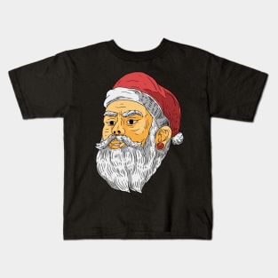 slang santa claus Christmas brother family vocation  santa's Kids T-Shirt